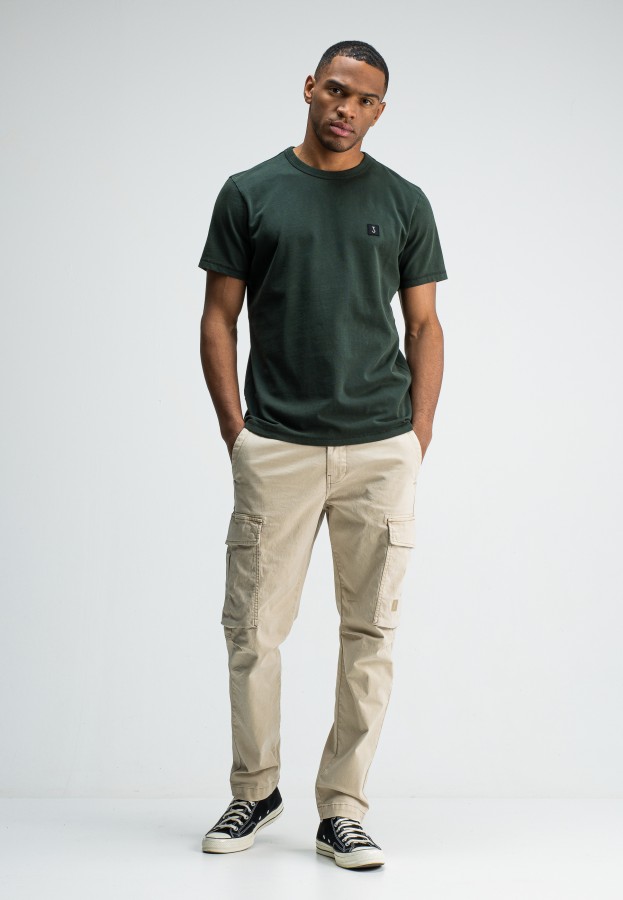 Afbeelding van 2012001 - Army Tee - Conda Green - 754 - T-Shirt - Butcher of Blue